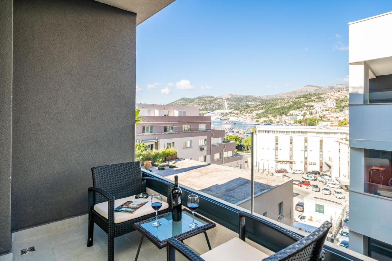 Gorgeous Dubrovnik Sea View Apartment With Free Parking Eksteriør billede