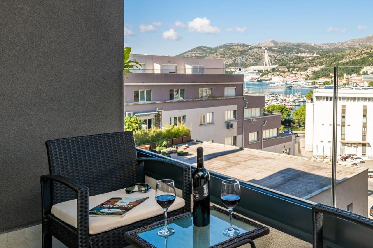 Gorgeous Dubrovnik Sea View Apartment With Free Parking Eksteriør billede